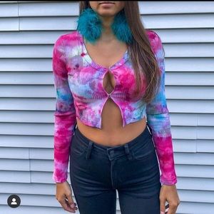 Euphoria Britts Blossoms Sold Out Tie Dye T-shirt